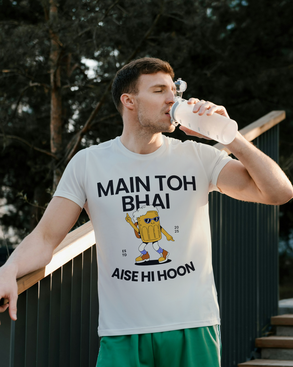 Main Toh Bhai Aise Hi Hoon Oversized Tee