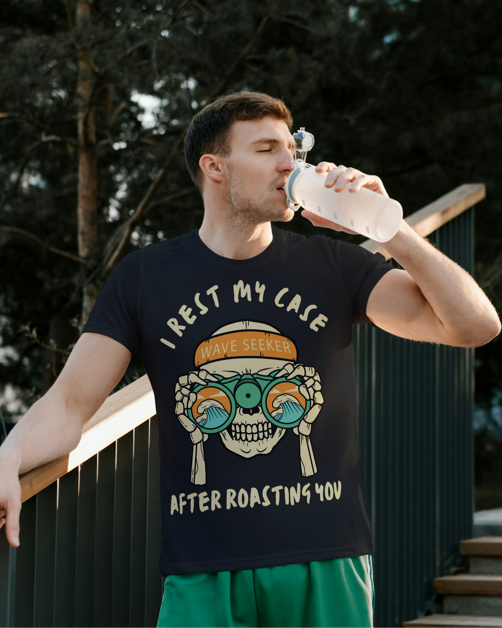 I Rest My Case After Roasting You – Savage Lawyer Oversized Tee