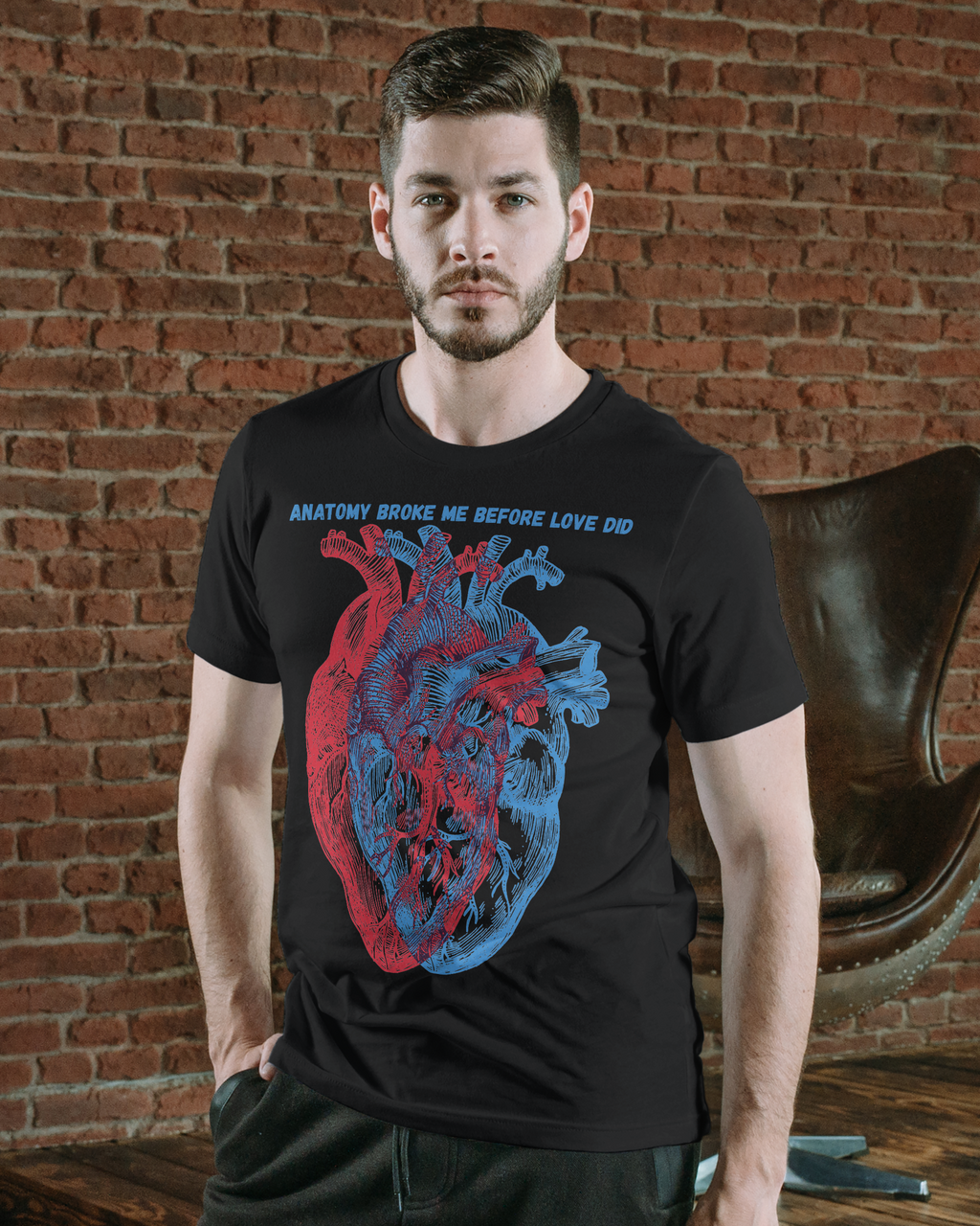 Anatomy > Love – Heartbreak Before Heartbeats Tee (Oversized)
