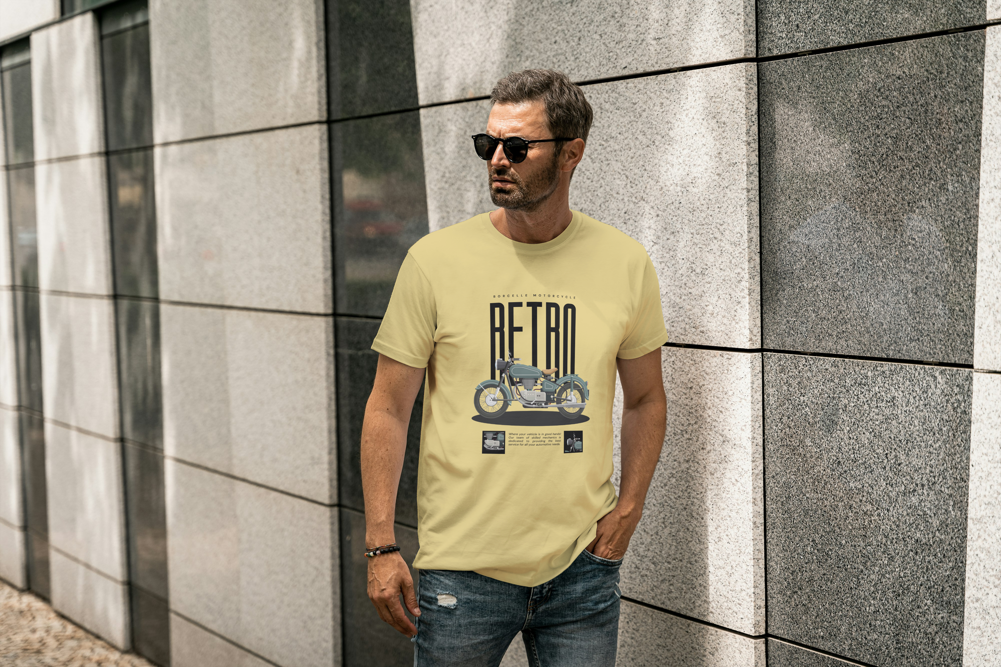 Retro Classic Motorcycle T-Shirt – Vintage Vibes for Modern Riders