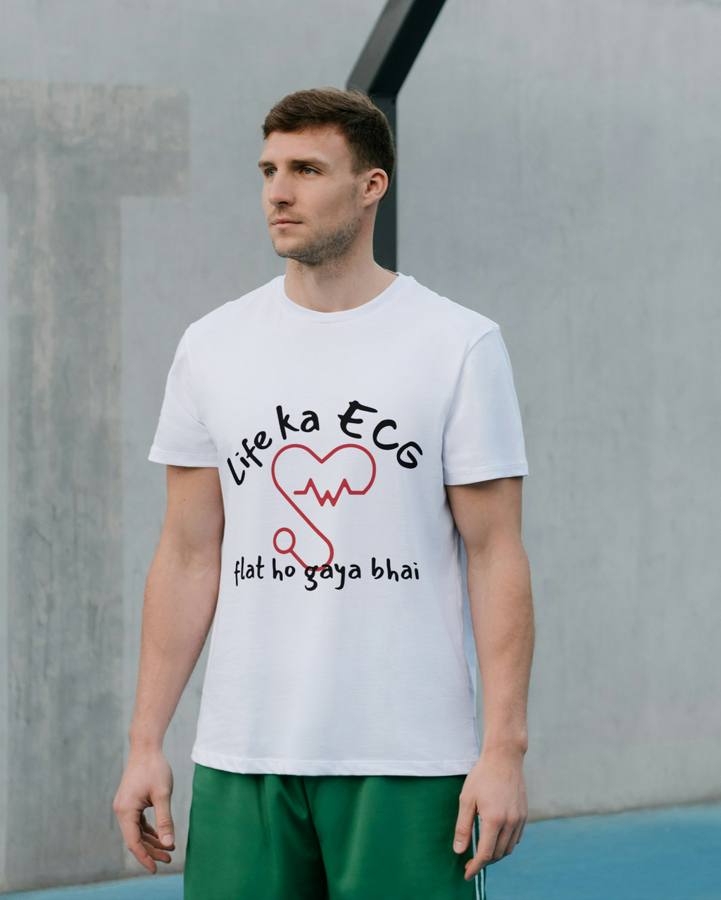 Life ka ECG — Flat Ho Gaya Bhai Tee