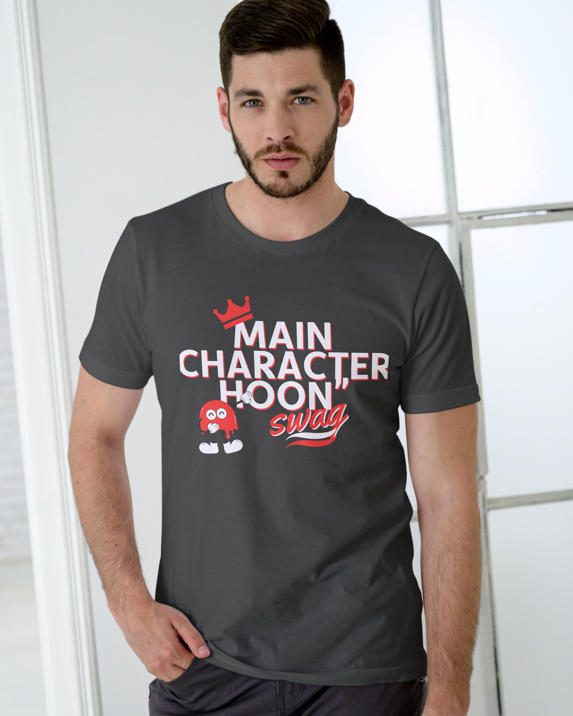 Main Character Hoon – Oversized Swag Tee