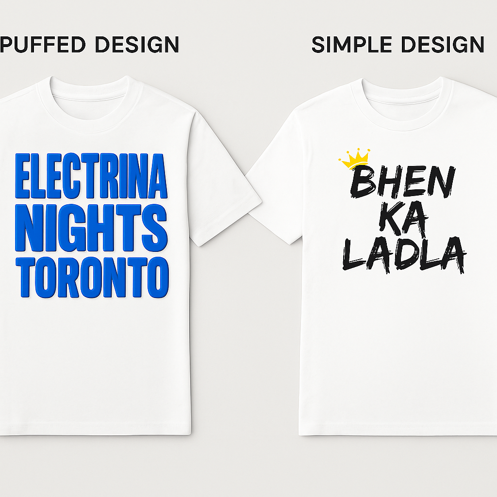 Fearless Aura – Puff Print Oversized Tee