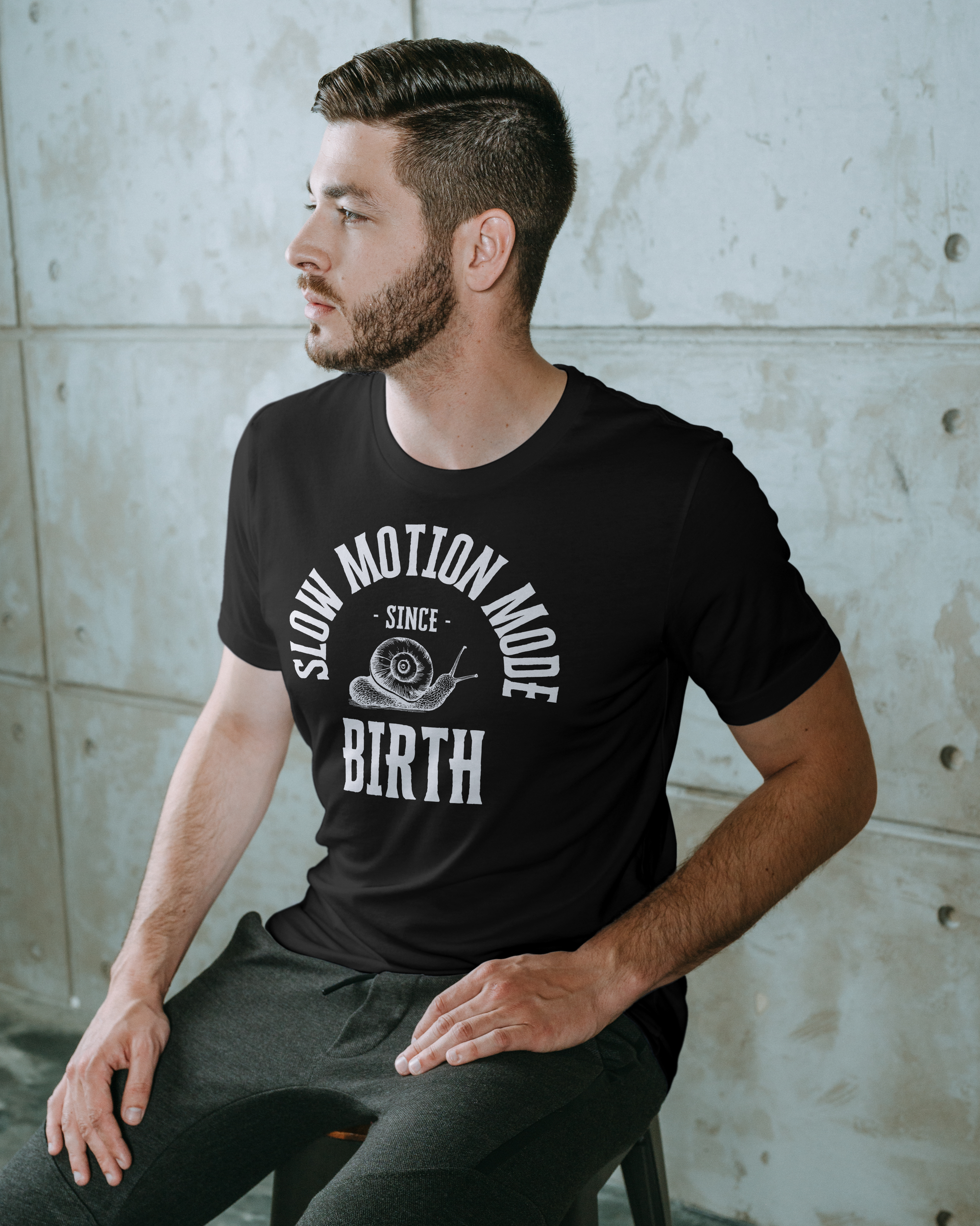 Slow Motion Mode Since Birth - Oversized Tee